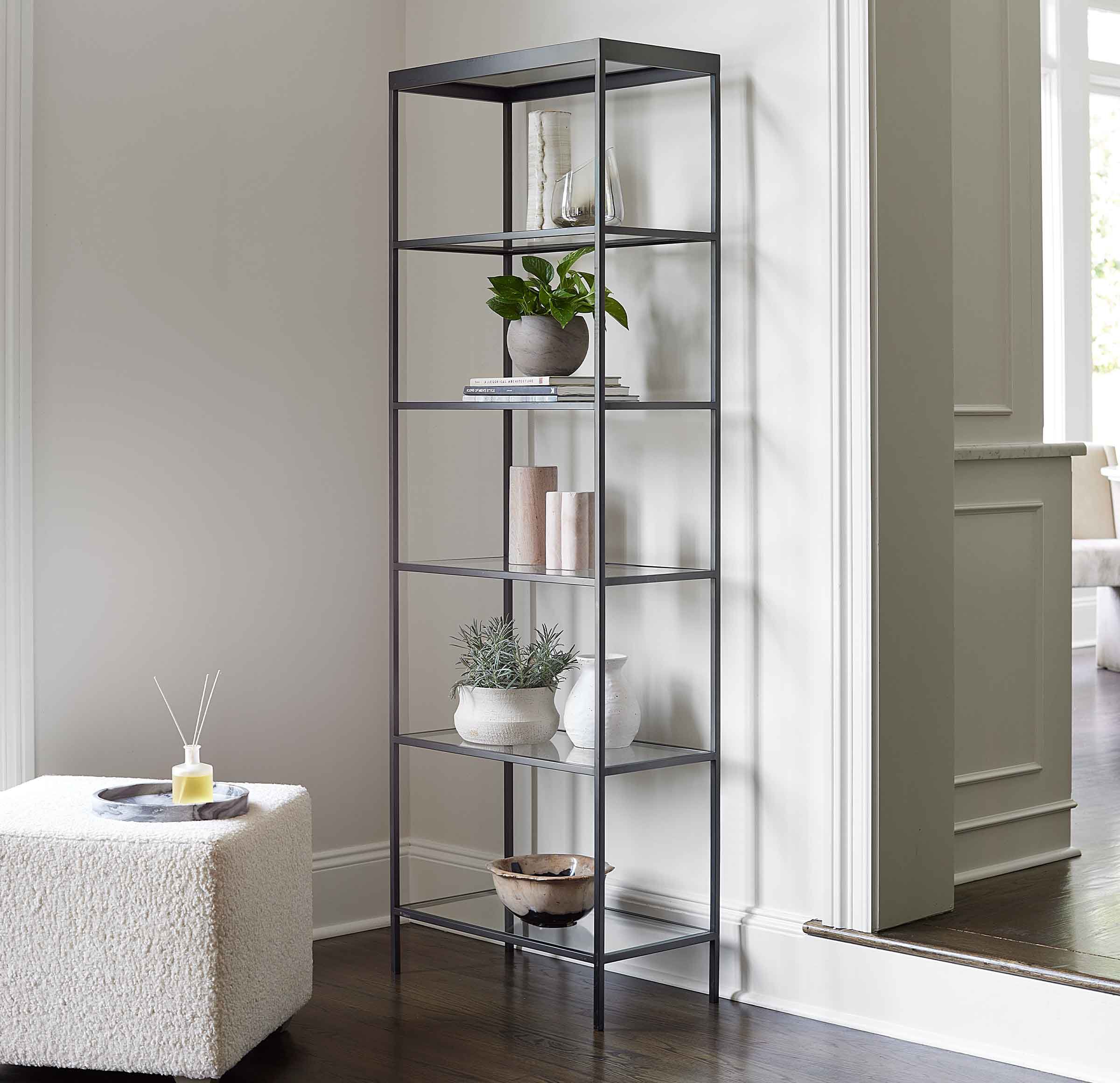 Vienna Low Bookcase - Medium | Mitchell Gold + Bob Williams