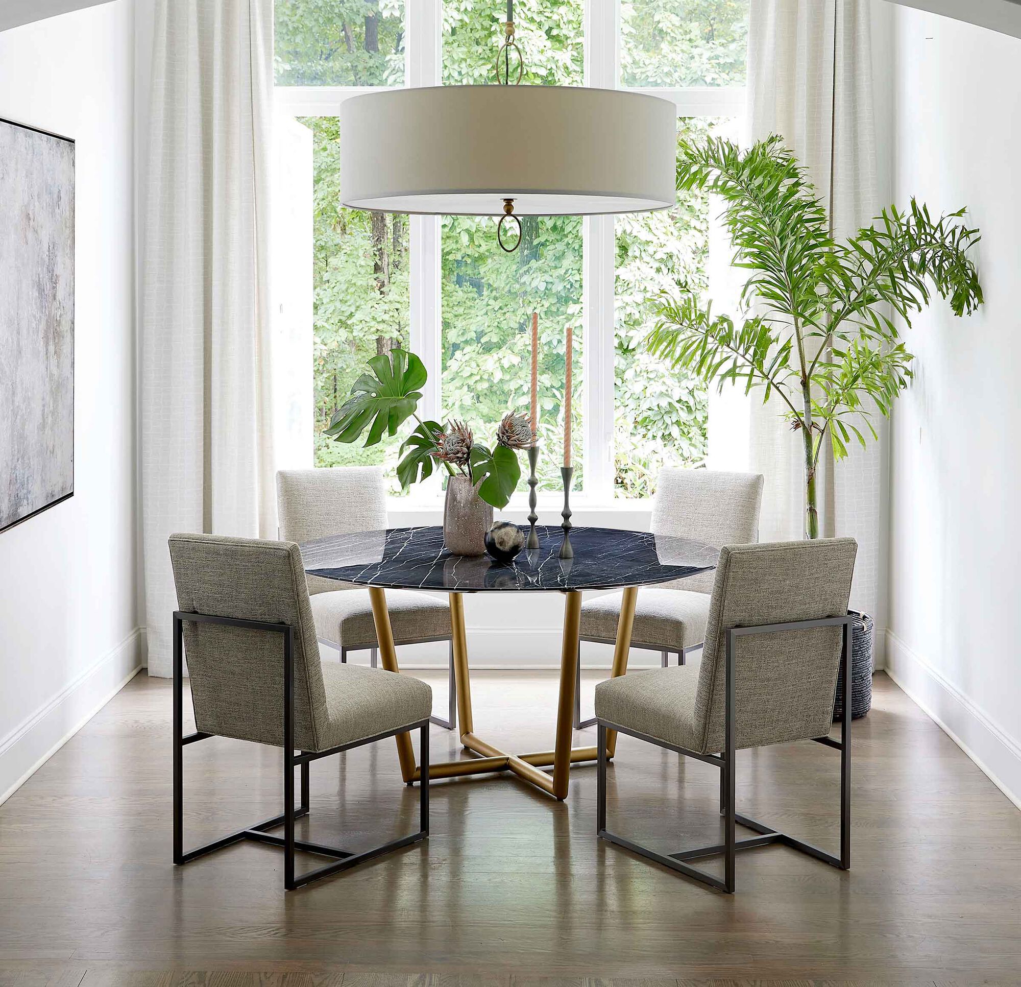Modern Oval Dining Table, , hi-res