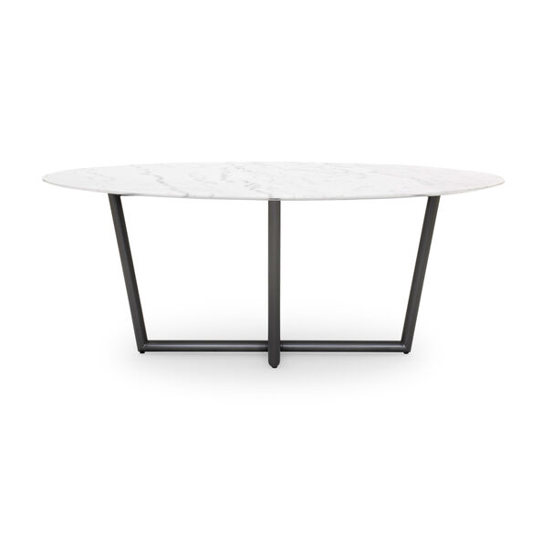 Modern Oval Dining Table, , hi-res