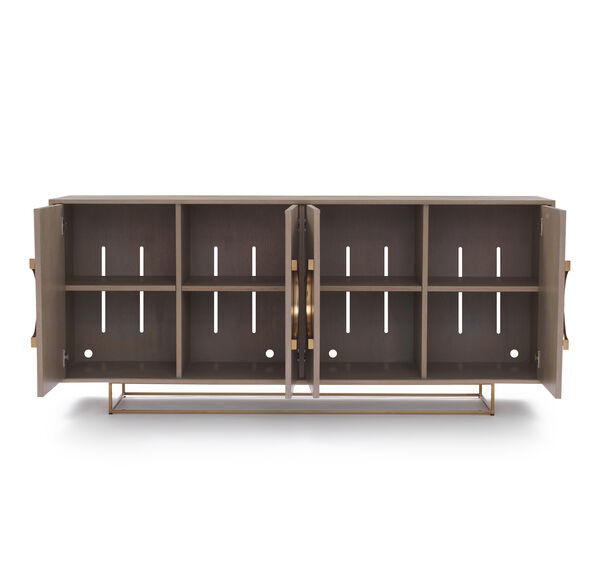 LISBON MEDIA CONSOLE - NATURAL, , hi-res
