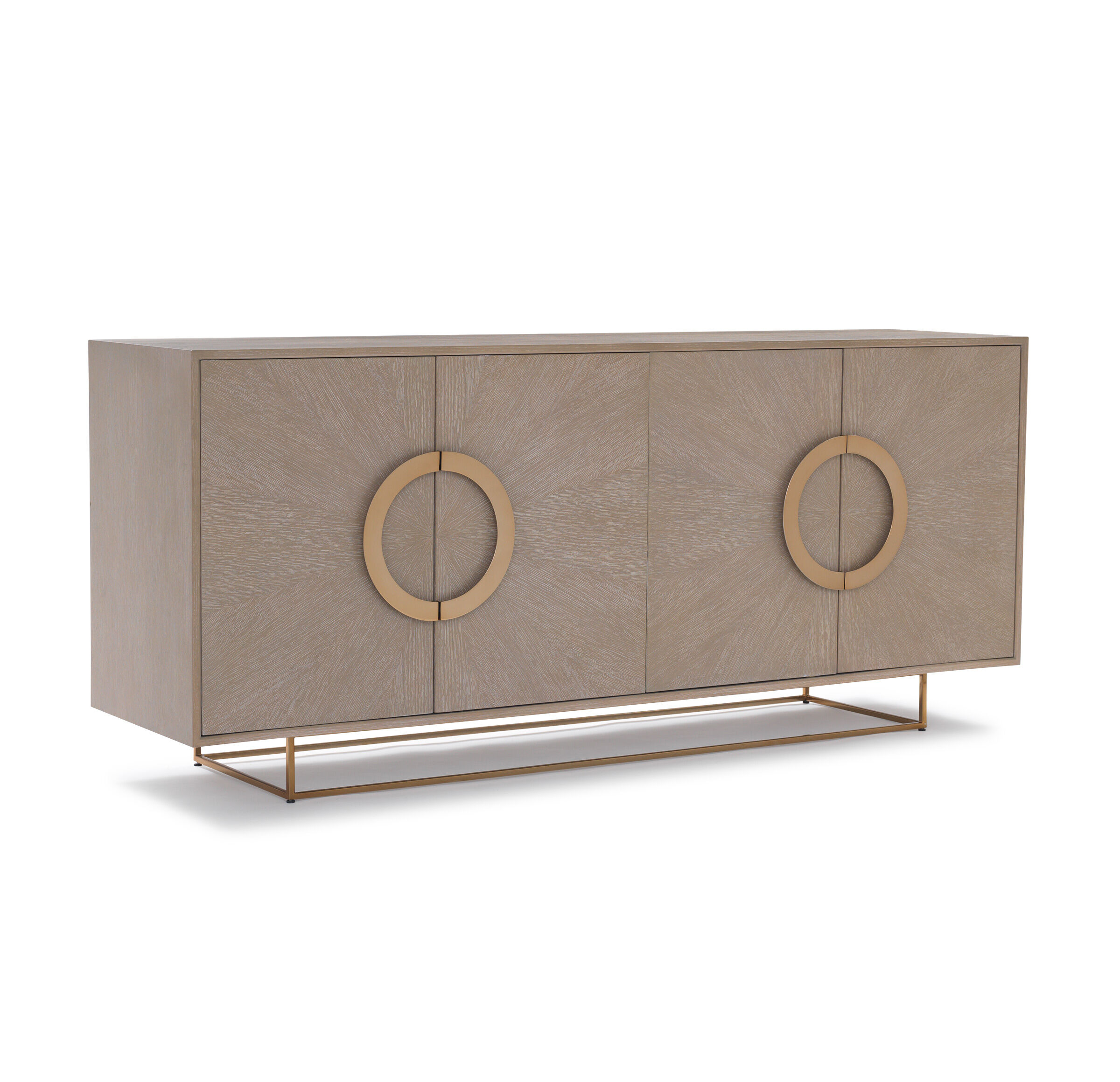 LISBON MEDIA CONSOLE - NATURAL | Mitchell Gold + Bob Williams