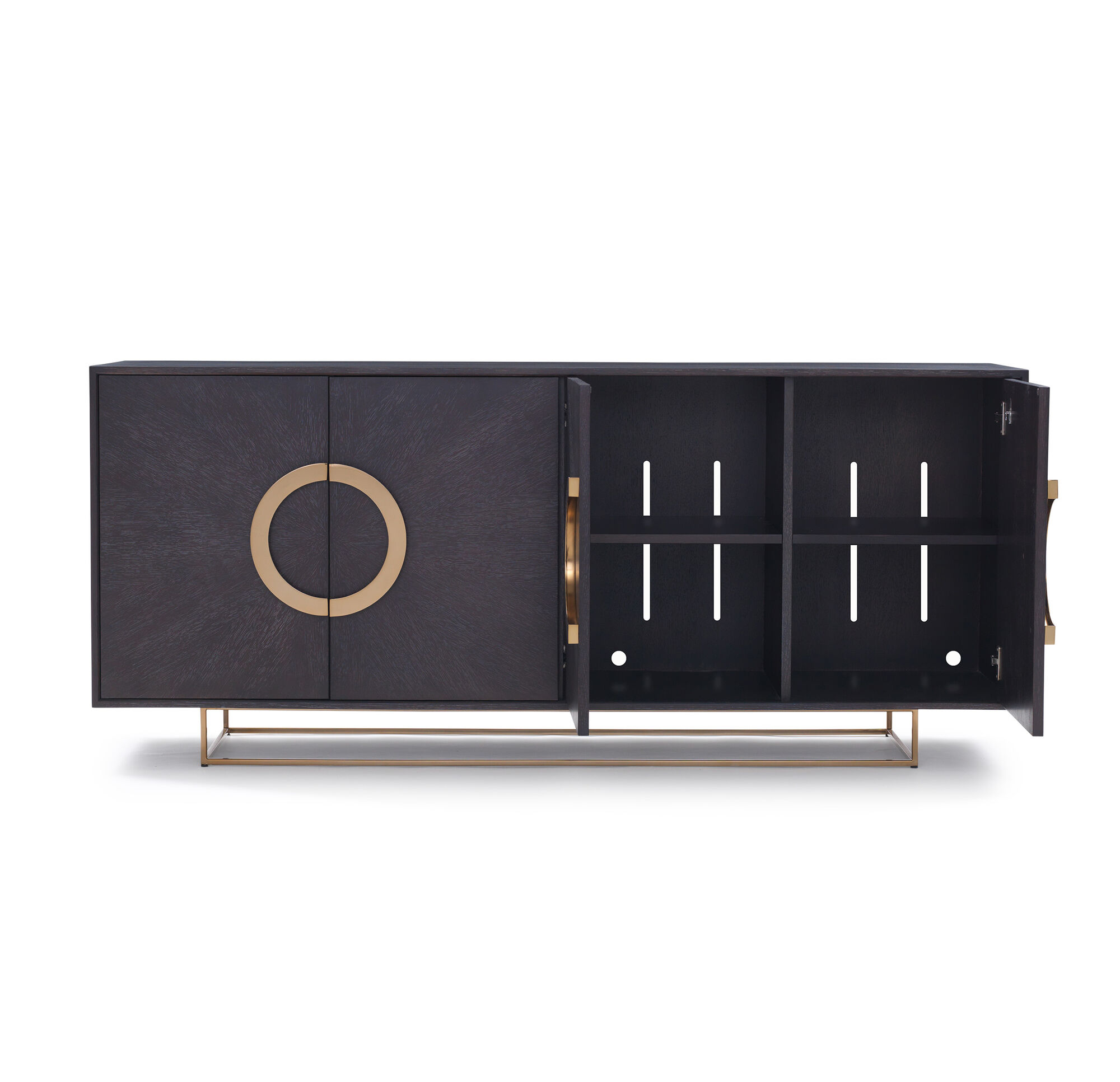 LISBON MEDIA CONSOLE - CHOCOLATE, , hi-res