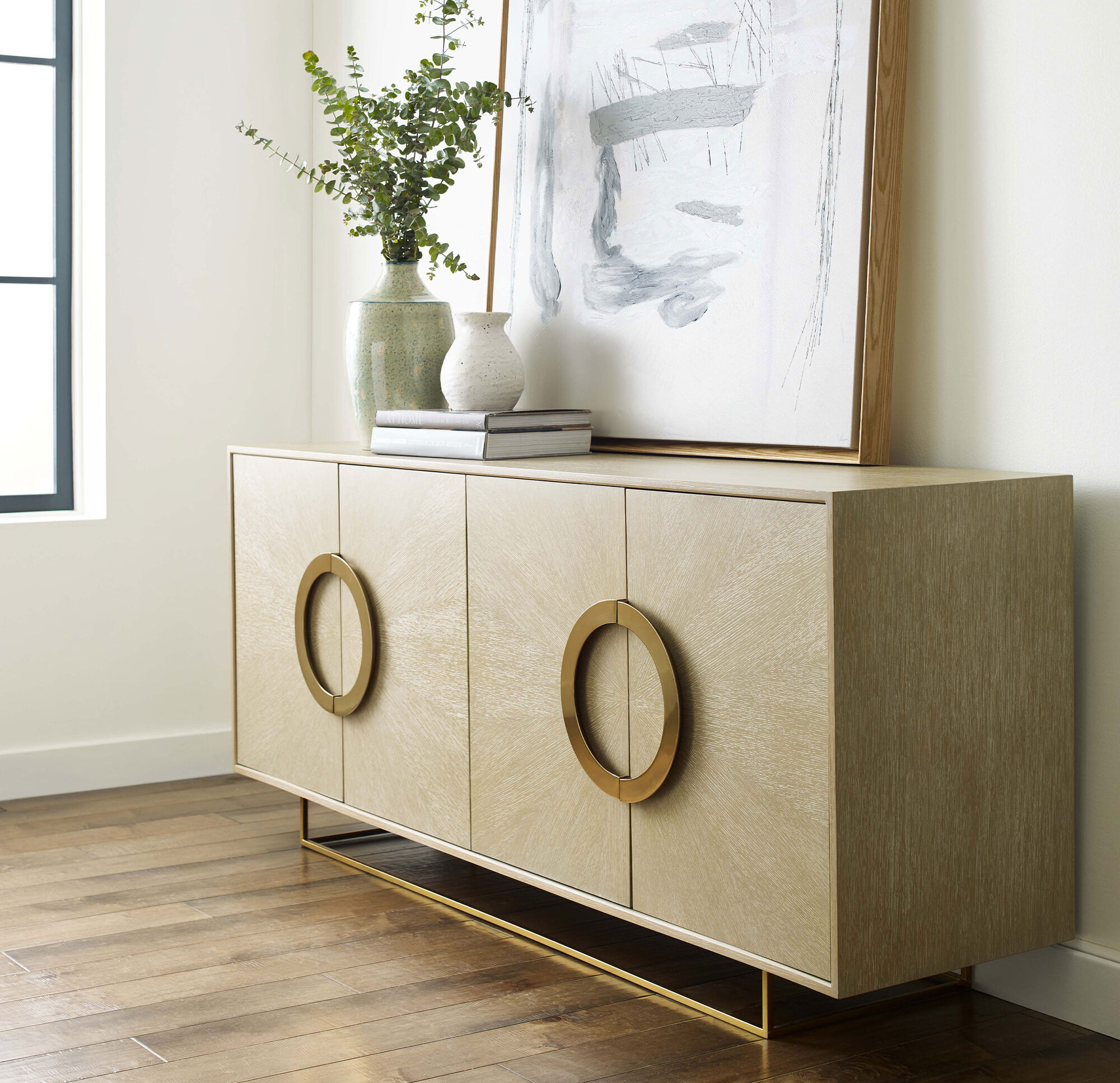 LISBON MEDIA CONSOLE - NATURAL, , hi-res