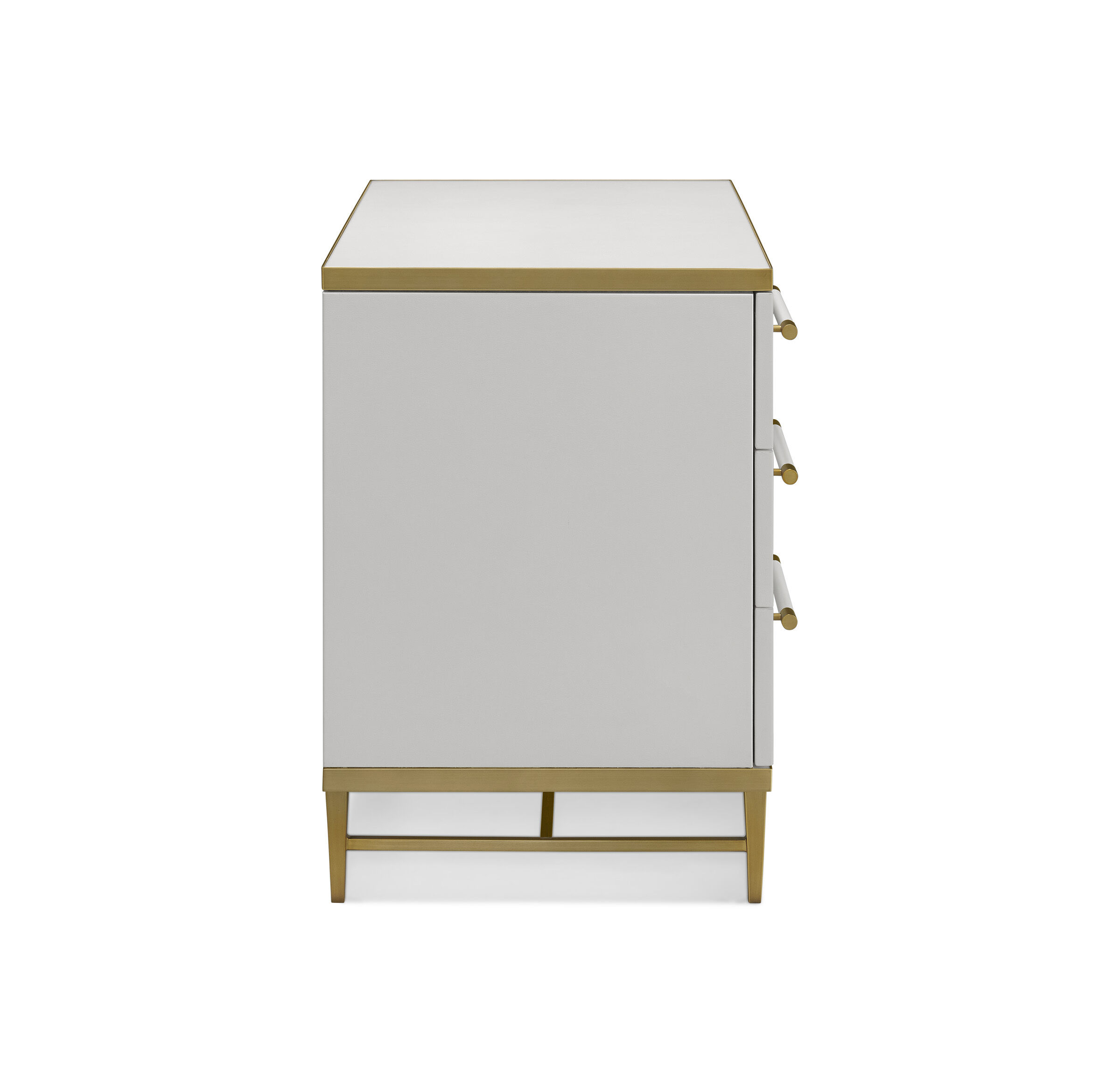CELINE LARGE 3 DRAWER CHEST - CREAM | Mitchell Gold + Bob Williams