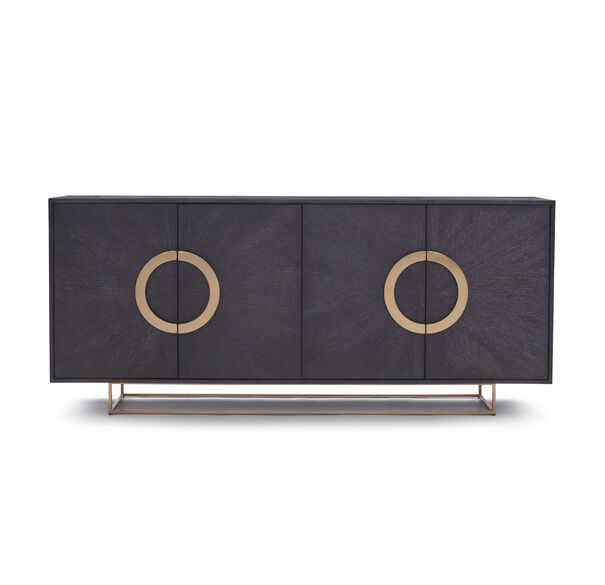 LISBON MEDIA CONSOLE - CHOCOLATE, , hi-res