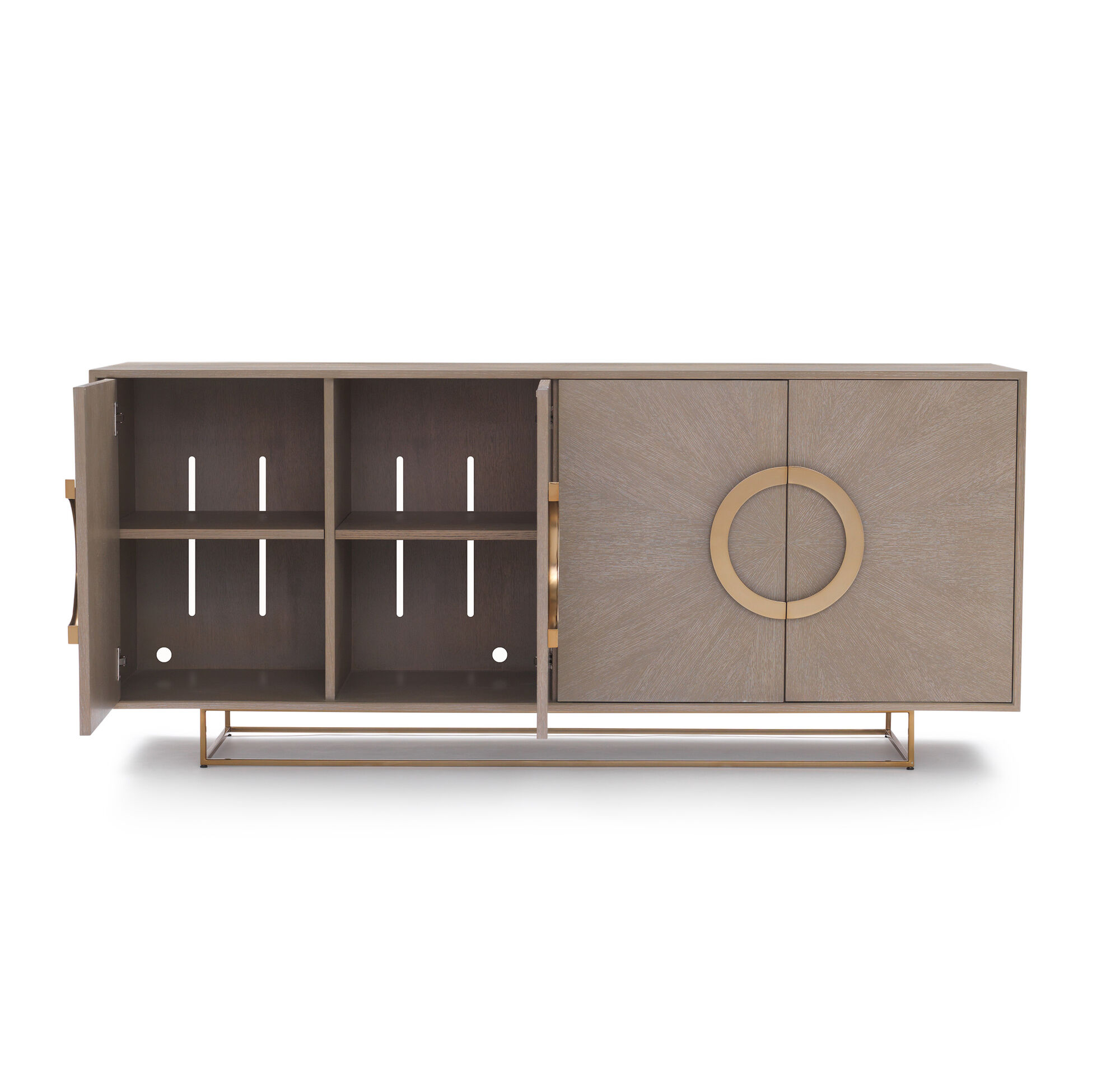 LISBON MEDIA CONSOLE - NATURAL, , hi-res