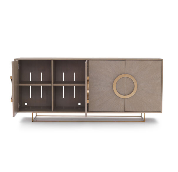 LISBON MEDIA CONSOLE - NATURAL, , hi-res