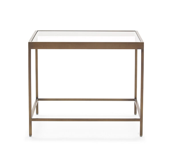 VIENNA SIDE TABLE - ANTIQUE BRASS, , hi-res