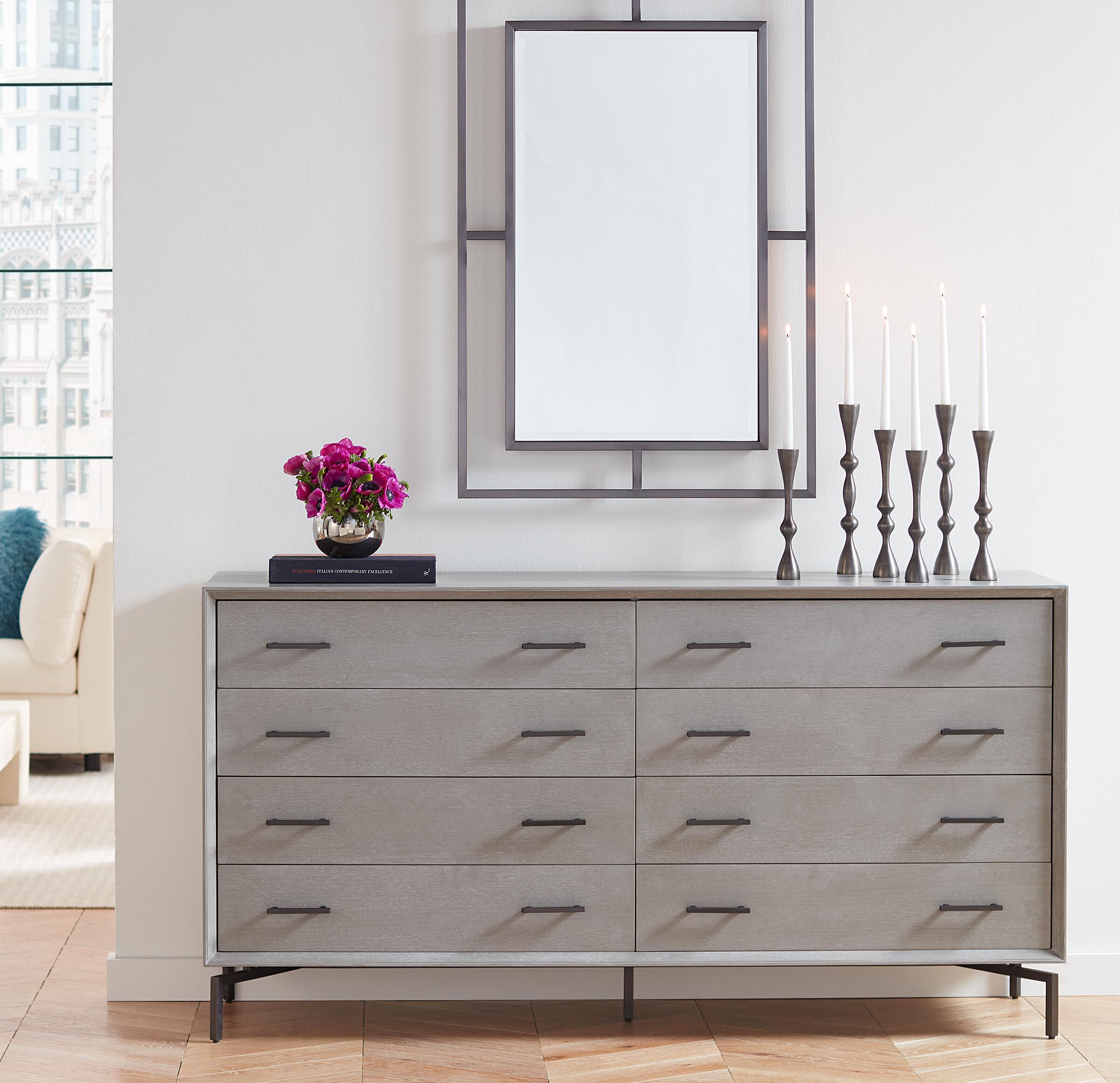 Ming 8 Drawer Chest | Mitchell Gold + Bob Williams