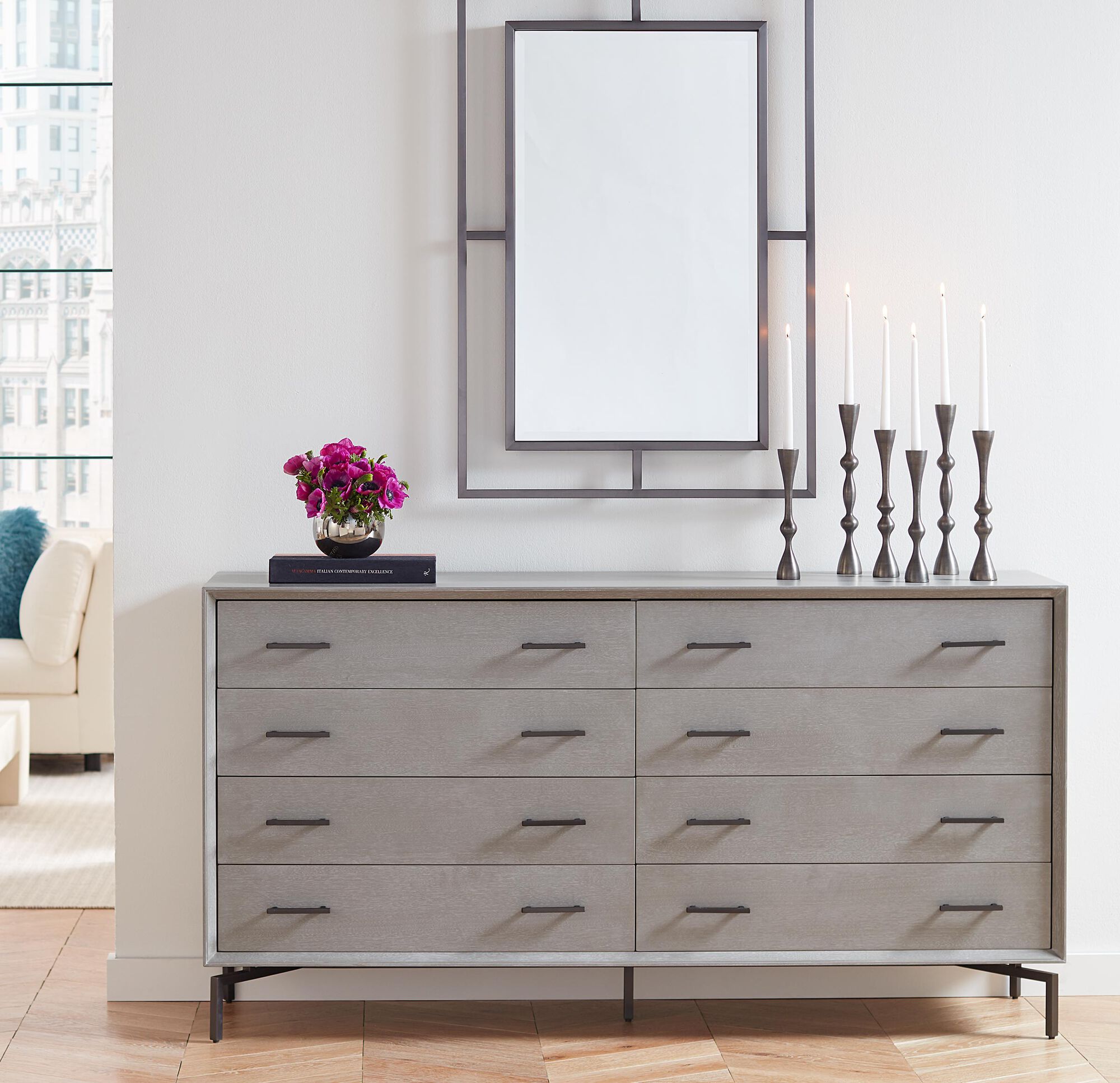 Ming 8 Drawer Chest, , hi-res