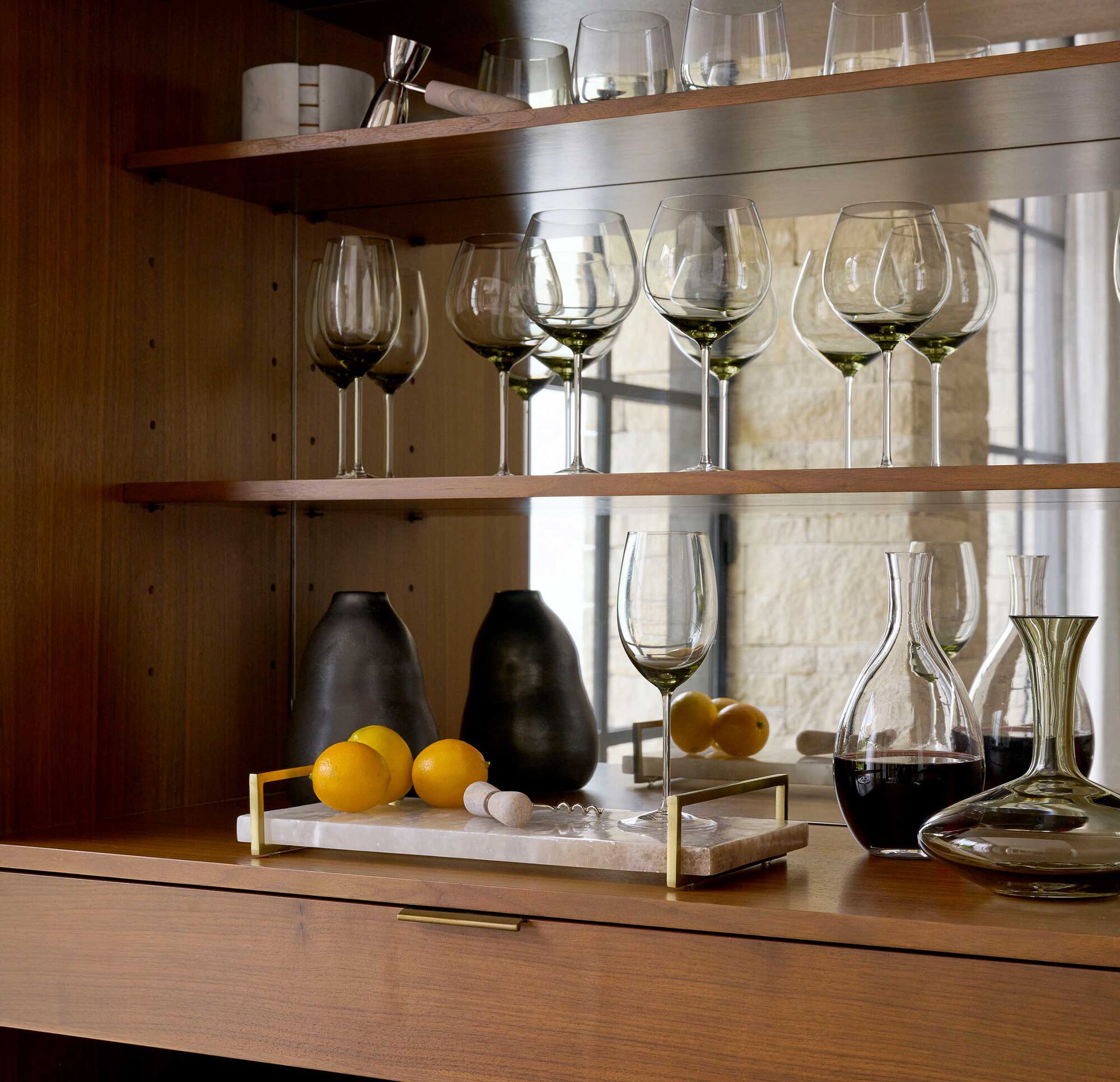 LANCASTER BAR CABINET, , hi-res
