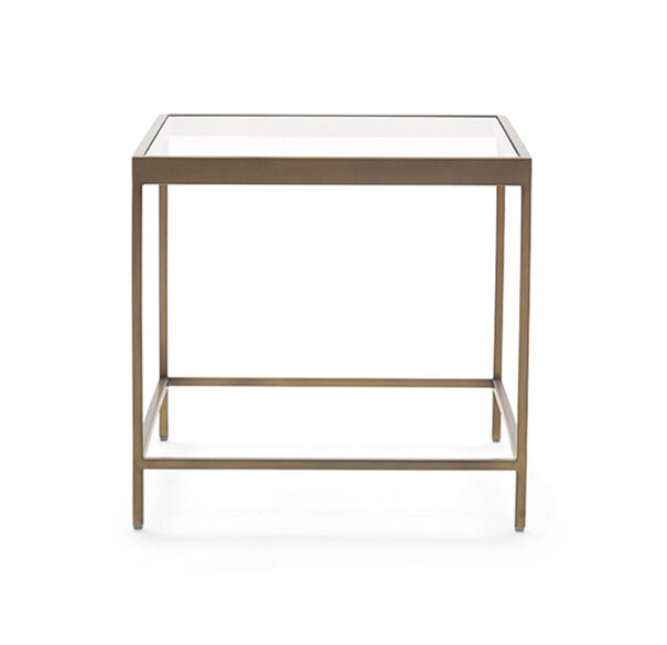VIENNA SIDE TABLE - ANTIQUE BRASS, , hi-res