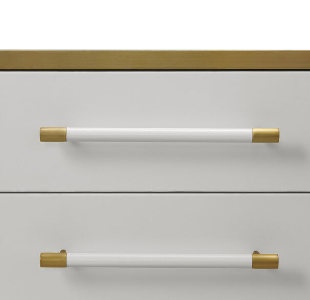 CELINE SMALL 3 DRAWER CHEST - CREAM, , hi-res