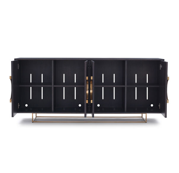 LISBON MEDIA CONSOLE - CHOCOLATE, , hi-res
