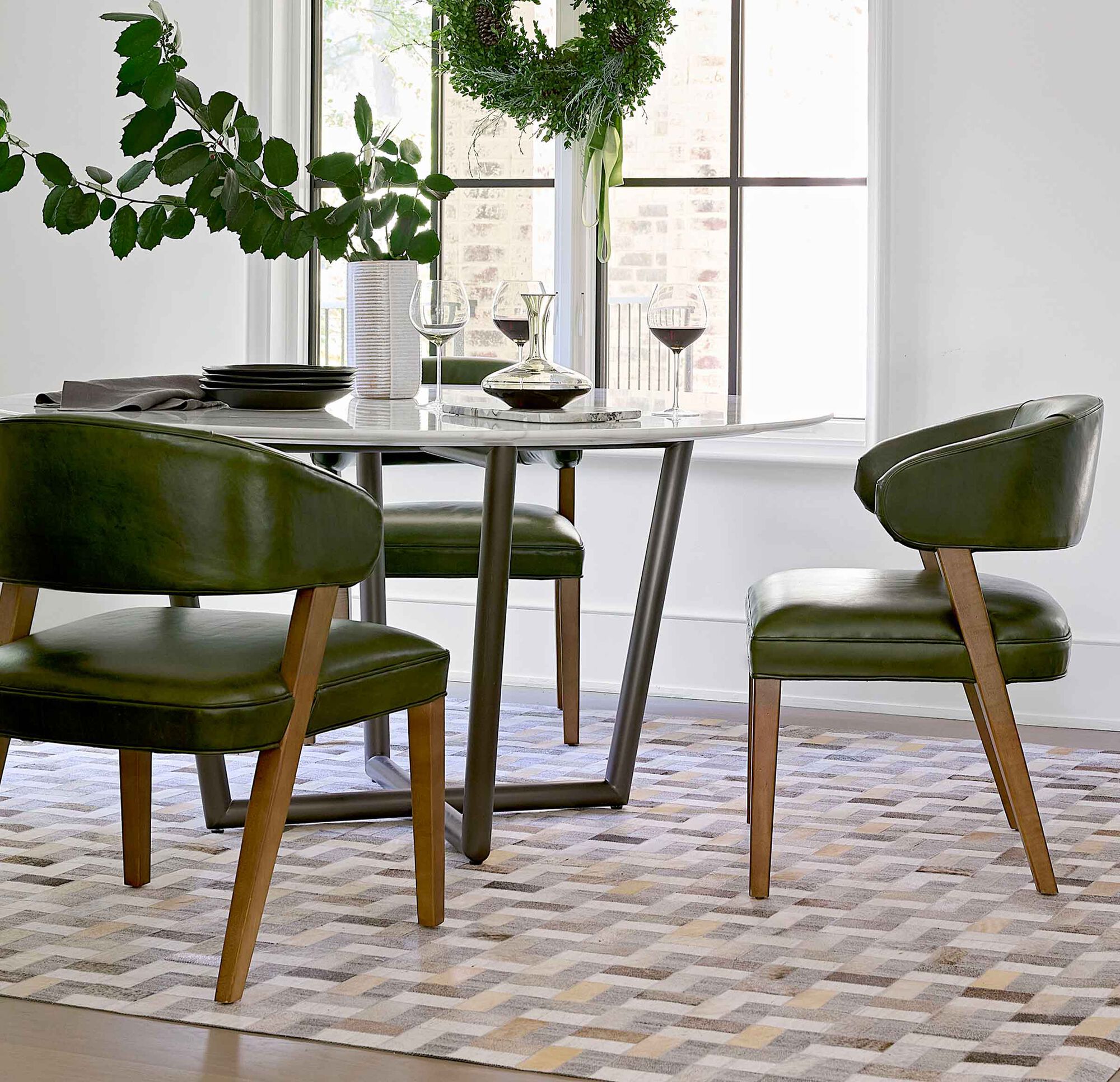 Modern Round Dining Table, , hi-res