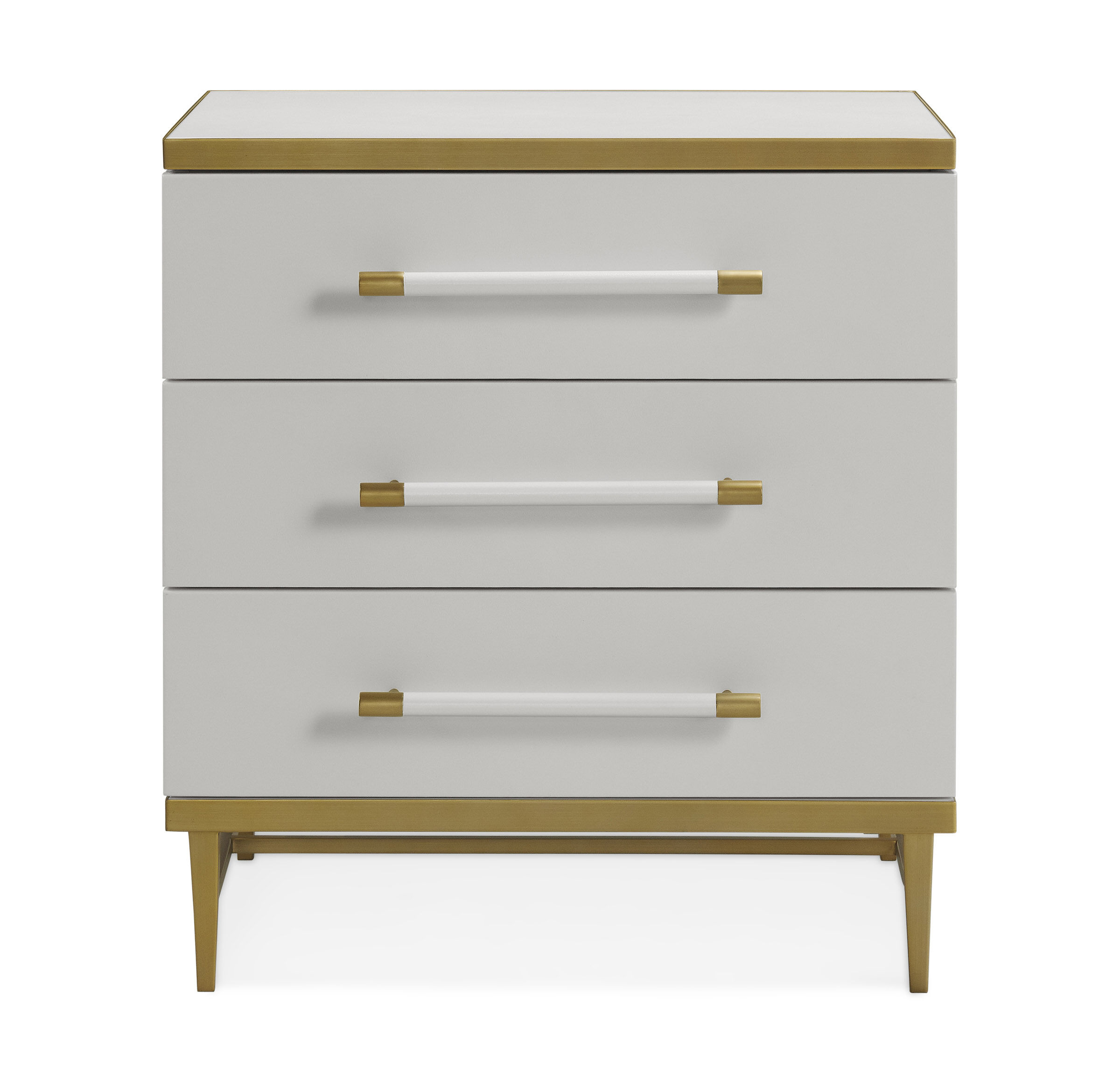 CELINE SMALL 3 DRAWER CHEST - CREAM | Mitchell Gold + Bob Williams