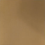 Casegood finish swatch in Antique Brass